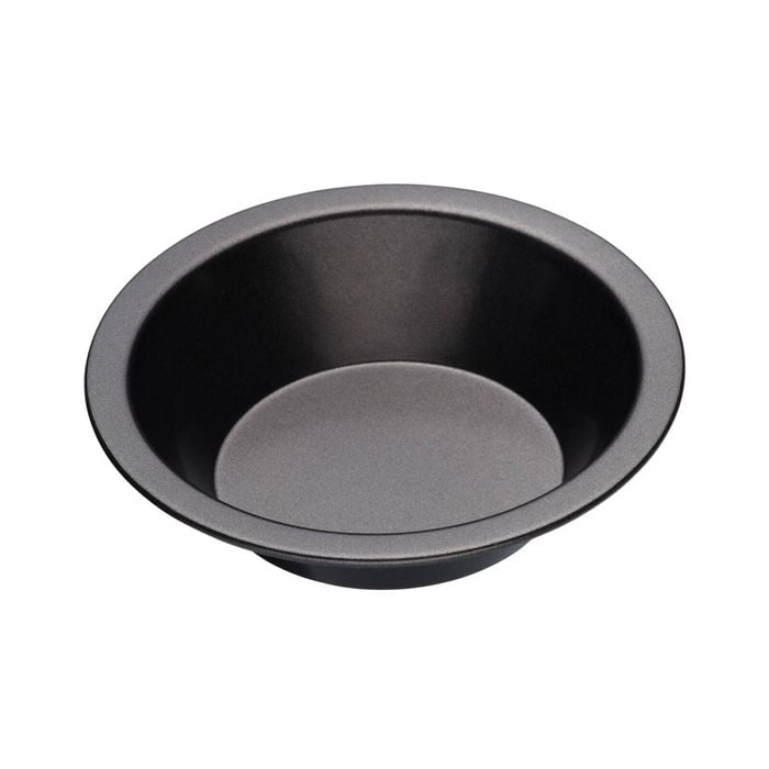 Mastercraft 10cm Heavy Base Individual Non-Stick Round Pie Dish - Black
