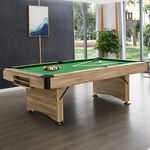 Btc 7ft Pool Table Billiards Foldable (green) Accessories Free Wood Colour Frame