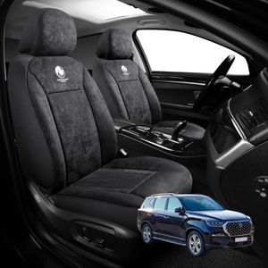 Australian Goose Front Seat Covers for KGM SsangYong Rexton 2017 - Current (Y290, Y400, Y450) - Suede, Universal Fit