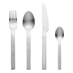 Ecology Forge 16 Piece Cutlery Set - Brushed Silver