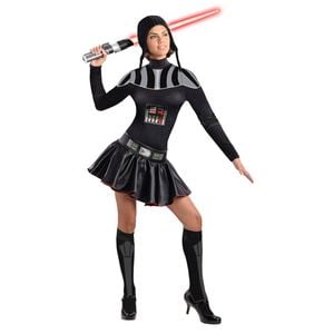 Star Wars Darth Vader Female Womens Dress Up Character/Party Costume Size XS