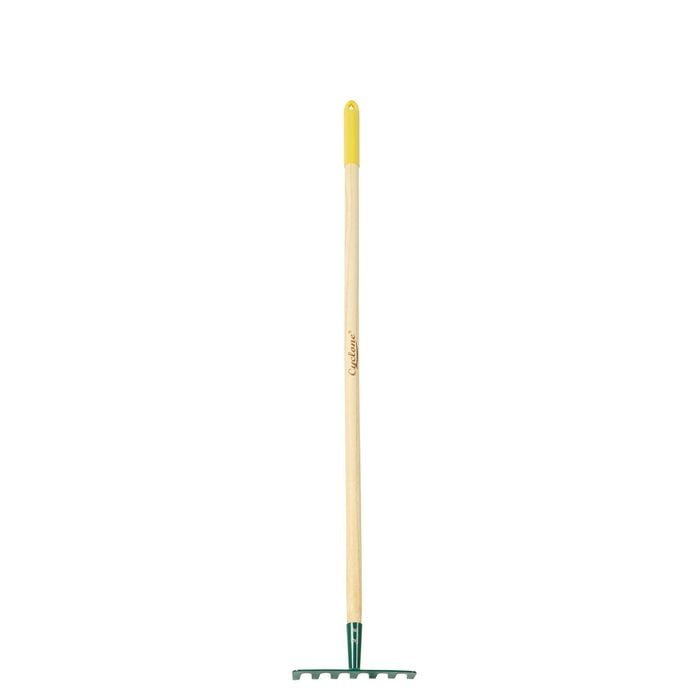Cyclone Timber Long Handle Kids Soil Rake