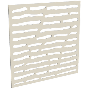 ProtectorAl 300 - 1200 x 300 - 1200mm Surfmist Slate Unframed Solid Aluminium Decorative Panel