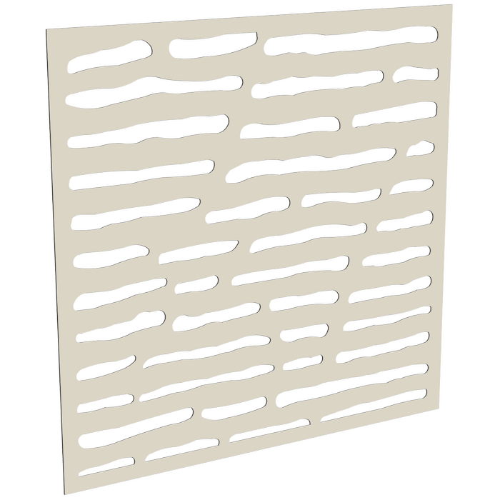 ProtectorAl 300 - 1200 x 300 - 1200mm Surfmist Slate Unframed Solid Aluminium Decorative Panel