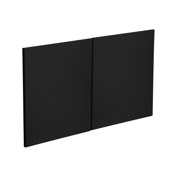 Kaboodle 900mm Luminess Metallic Modern Rangehood Door - 2 Pack