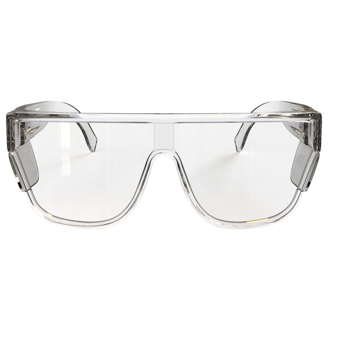 EMU Safety Clear Frame and Clear Lens The Boss Safety Glasses