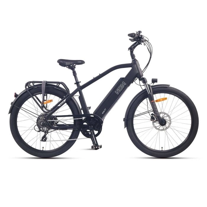 Ncm T7 Trekking E-bike, 250w, 48v 19ah 912wh Battery [matt Black 26"]
