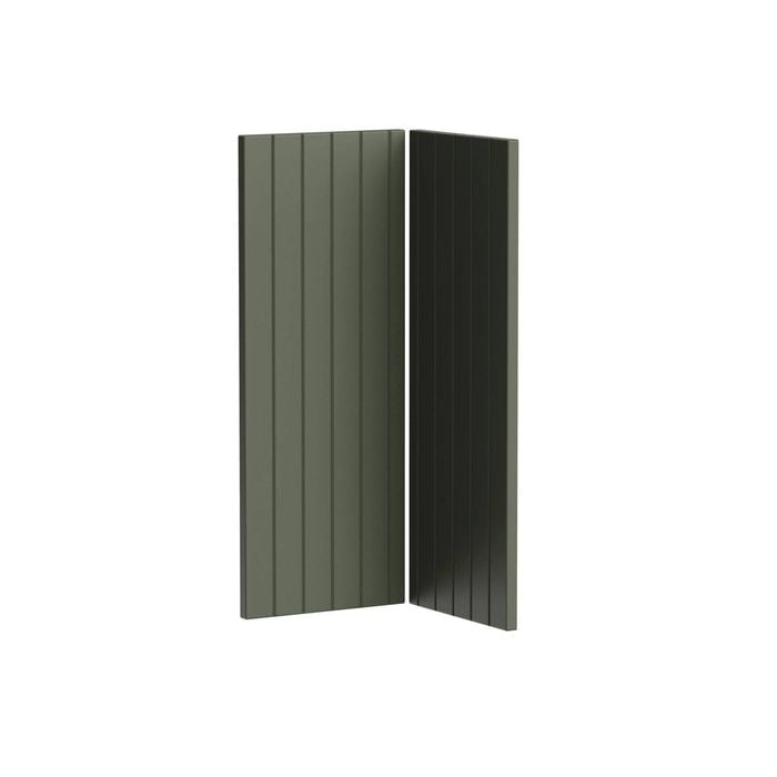 Kaboodle Saltbush V-Groove Corner Wall Cabinet Doors - 2 Pack