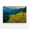 Mountain Road with Mountains  Print 100% Australian Made 75 x 50cm  (Stretched)