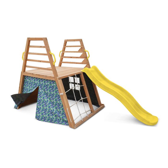Lifespan Kids Cooper Climbing Frame & 1.8m Yellow Slide