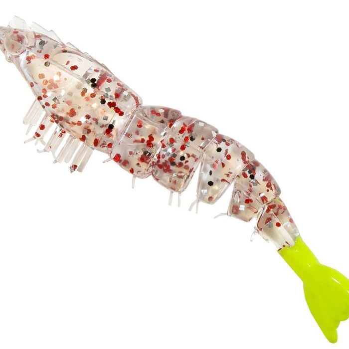 Z-Man EZ ShrimpZ Unrigged 3.5 4pk Shrimp Po Boy Lure