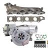 Upgrade Billet Turbo Charger With Genuine Exhaust Manifold, Gasket & Stud Kit For Mitsubishi Pajero Sport 4n15 2.4l