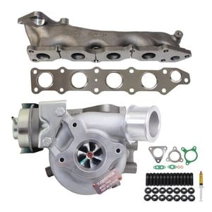 Upgrade Billet Turbo Charger With Genuine Exhaust Manifold, Gasket & Stud Kit For Mitsubishi Pajero Sport 4n15 2.4l