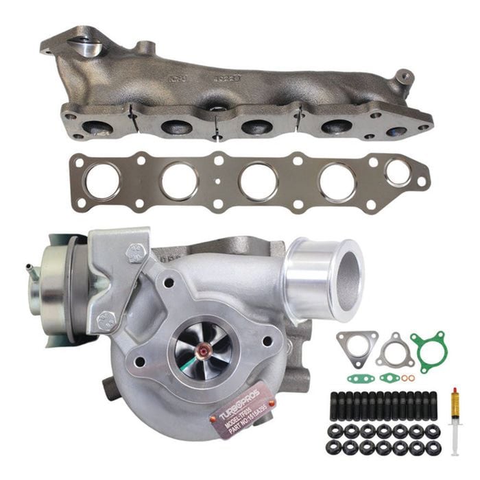 Upgrade Billet Turbo Charger With Genuine Exhaust Manifold, Gasket & Stud Kit For Mitsubishi Pajero Sport 4n15 2.4l