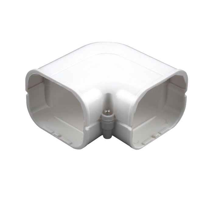Stahl 100mm Air Conditioning Conduit  Flat Elbow
