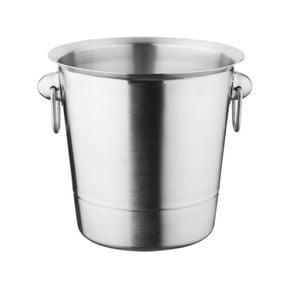 Olympia Wine And Champagne Bucket Brushed Stainless Steel 3.78l 190x190mm Barware Tableware