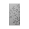 Walpix 1800 x 900 x 0.95mm Perforated Pre-Painted Metal Decorative Screen Flat Profile Spring Full Perf - Basalt