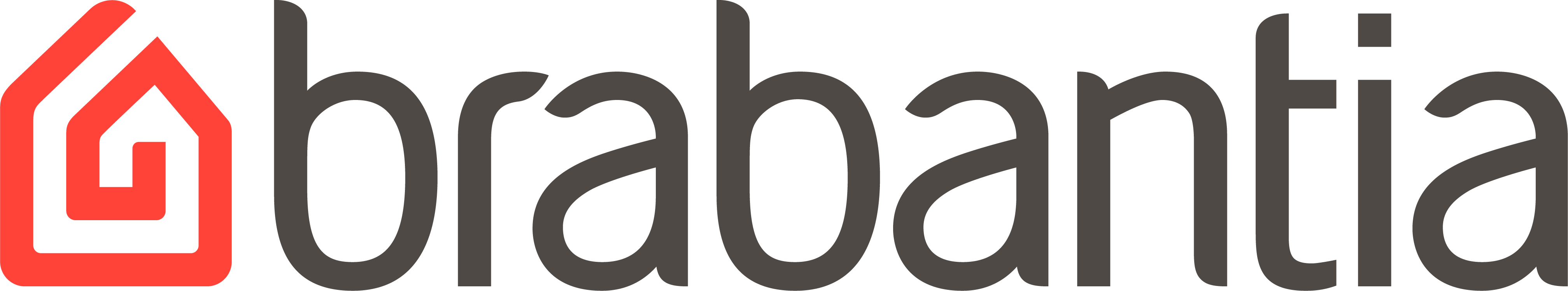 Brabantia logo in rectangle form