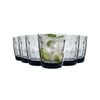 Bormioli Rocco Diamond Double Old Fashioned Tumbler Glasses Set - 390ml - Pack of 6