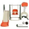 Costway All-in-1 Kids Climb Slide Swing Playset
