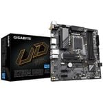 Gigabyte B760M DS3H AX Intel LGA 1700 mATX Motherboard, 4x DDR5 ~192GB, 1x PCI-E x16, 2x M.2, 4x SATA,  3x USB 3