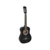 Karrera 34in Acoustic Children Wooden Guitar - Black