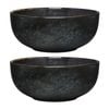 2PK Ecology Element 20cm Stoneware Laksa Bowl Round - Raven