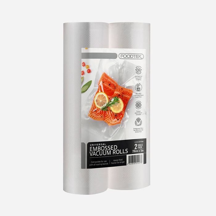 Foodtek Embossed Vacuum Rolls 20x500cm - 2pk