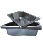 LCE Gastronorm GN Pan Quarter Size 1/4 GN Pans 65mm (Pack of 6)