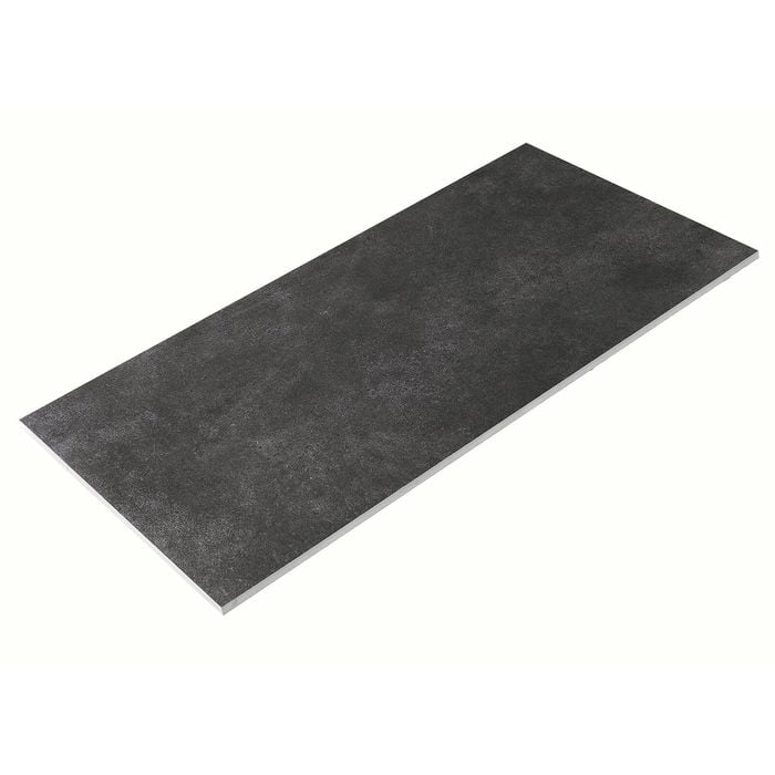 Duratile 30 x 60cm London Black Porcelain Floor Tile - Carton 6