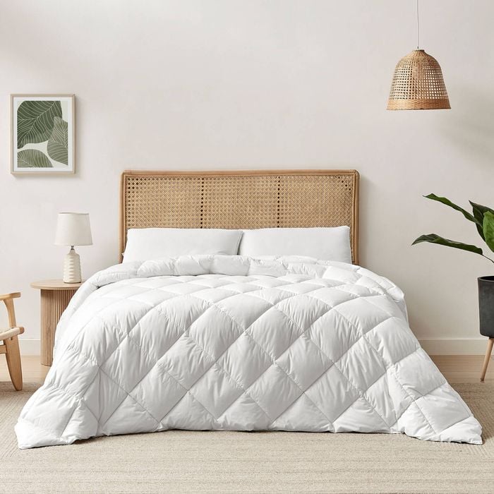 Essn Healthguard Allergy Sensitive Cotton Cover Winter Down Alternative Quilt Single Bed