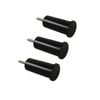 Adoored Black Stud Bino Deco Hook - 3 Pack