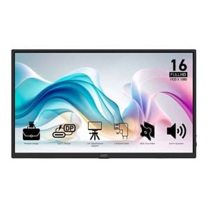 Msi Pro Mp165 E6 15.6" Fhd Ips Portable Usb-c Monitor