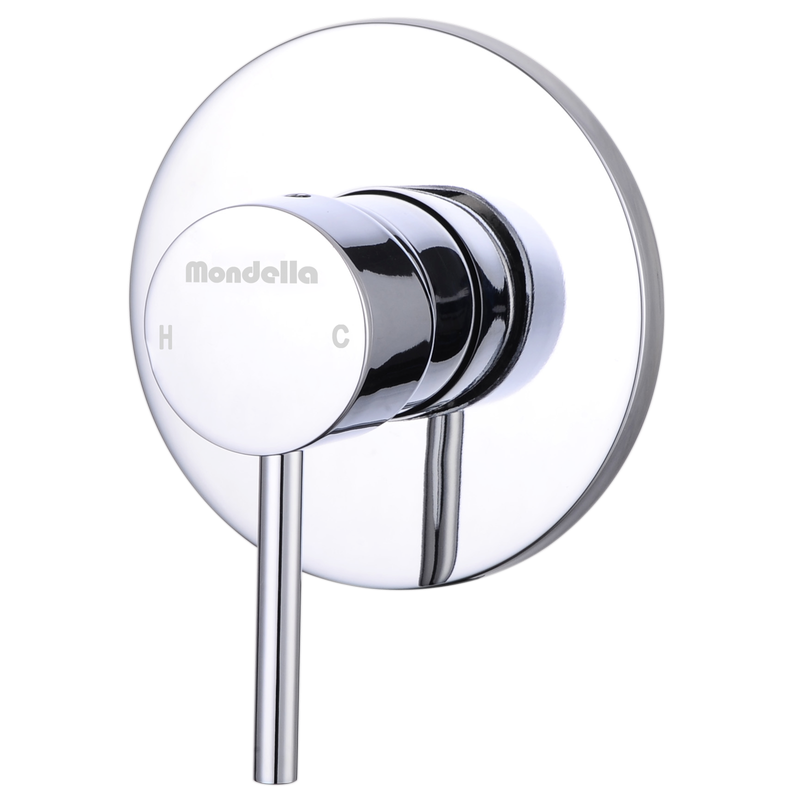 Mondella Resonance Pin Lever Shower Mixer - All Pressure - Chrome