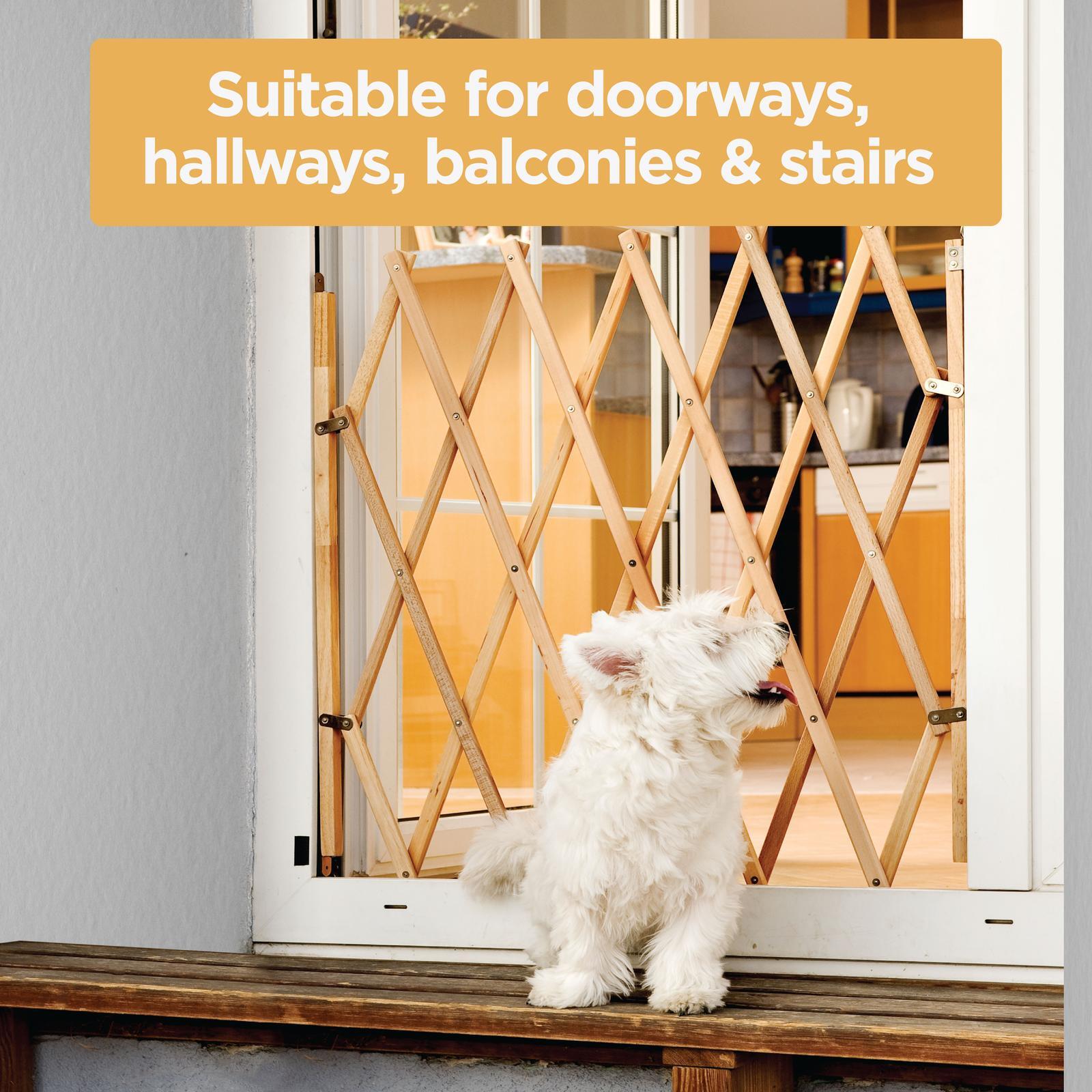 Hakuna Pets Timber Expanding Pet Barrier Bunnings Australia