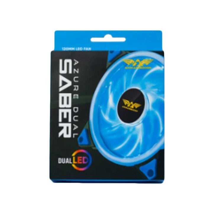 Armaggeddon Azure Dual Saber Led 120mm Blue Fan