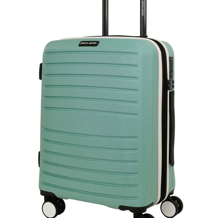 Pierre Cardin Classic Cabin 56l Hard Shell Case Suitcase Travel Luggage Mint