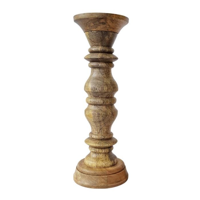 J.Elliot Home Kenn Christmas Candle Holder Large Natural