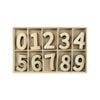 Boyle 50 Piece Plywood Number Set In Tray