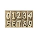Boyle 50 Piece Plywood Number Set In Tray