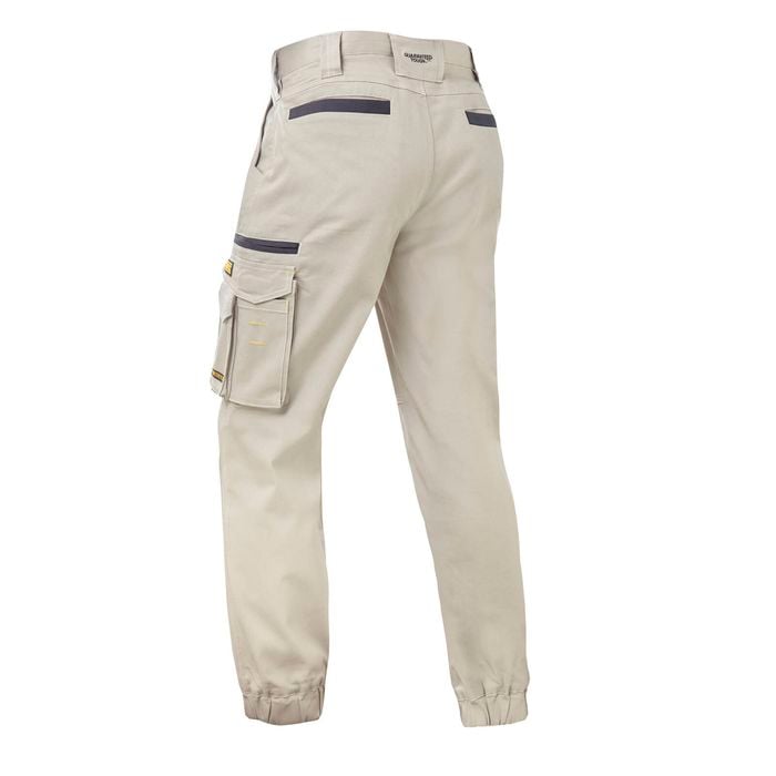 DeWALT Size 36 Khaki Goldfield PROStretch Trousers