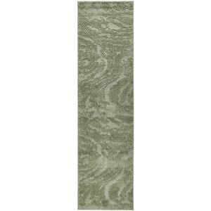 The Rug Connection Skye Nyla Green 300x80cm - Medium Runner Indoor Rug