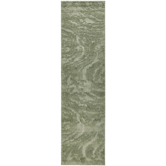 The Rug Connection Skye Nyla Green 300x80cm - Medium Runner Indoor Rug