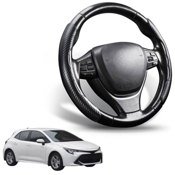 Segmented Steering Wheel Cover for Toyota Corolla 2018 - Current Hatch