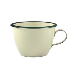 Urban Style Enamelware 350ml Conical Cafe Cup - Cottage