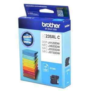 Brother GENUINE Original Brother LC235XLC CYAN Ink Cartridge Toner LC-235XL C