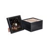 Nicola Spring 5 Piece 8 X 8 3d Shadow Box Photo Frame Set - Craft Display Picture Frame With 6 X 6 Mount - Black