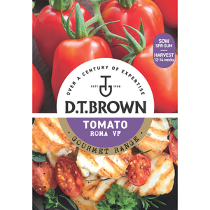 D.T. Brown Gourmet Roma VF Tomato Seeds