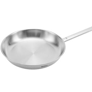 Woll Steel Frypan Premium 18/10 Stainless 28cm Silver