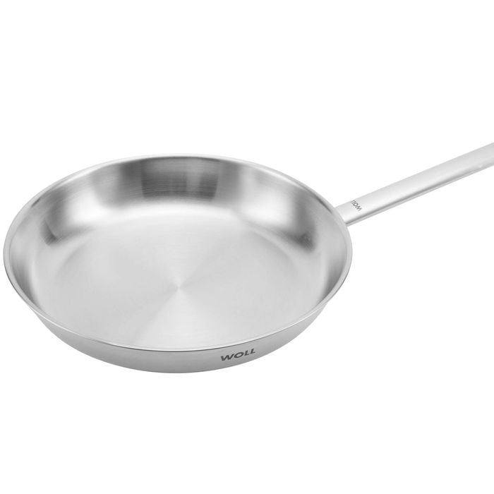 Woll Steel Frypan Premium 18/10 Stainless 28cm Silver